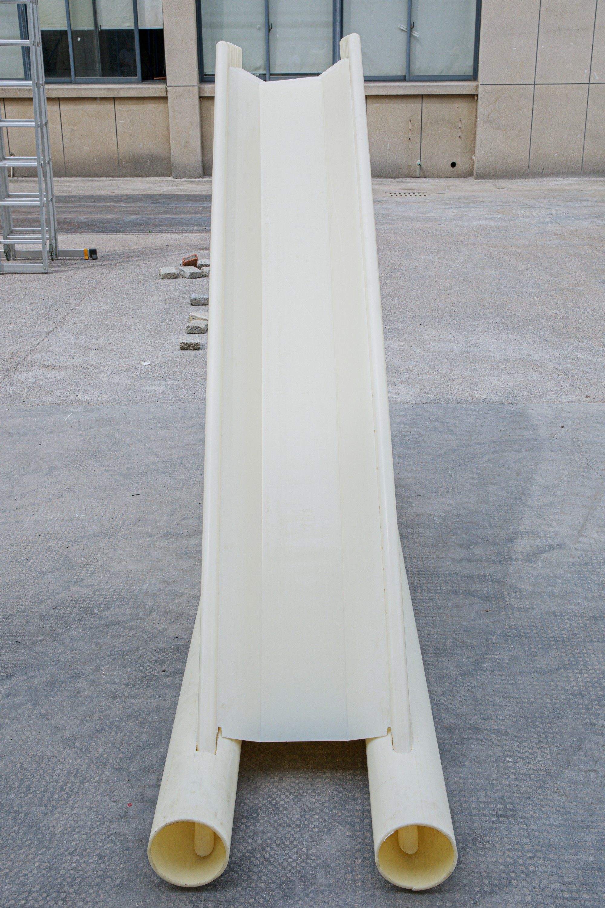 同向流收集水斜板裝置