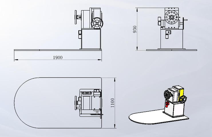 天津限位發(fā)動機(jī)電動翻轉(zhuǎn)架規(guī)格 武漢量化機(jī)電制品供應(yīng)