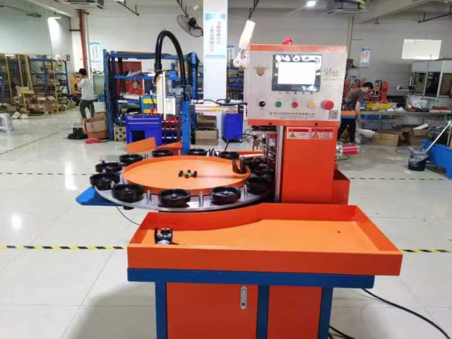 汕尾双人工脚轮自动化轴承机,脚轮自动化