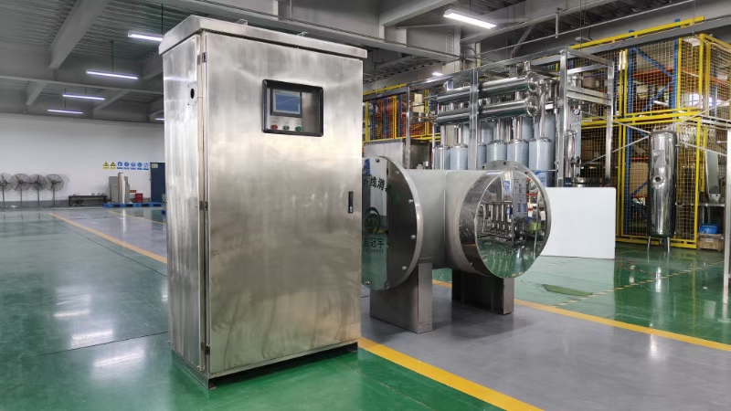 重慶工程自來水廠中壓紫外線消毒器標語 圖紙報價 河北冠宇環(huán)保設備股份供應