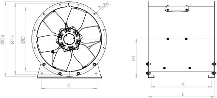 ARMO-A Pressurisation fans ARMO-A Pressurisation fans