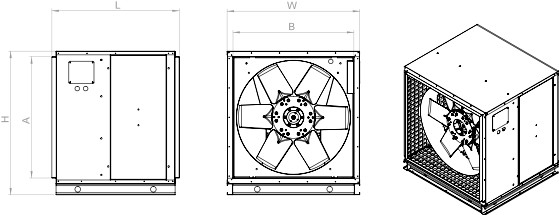 Cabinet Axial Fans