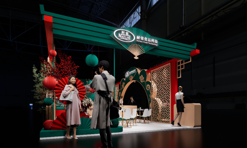 无锡服装展展台搭建设计,展台搭建