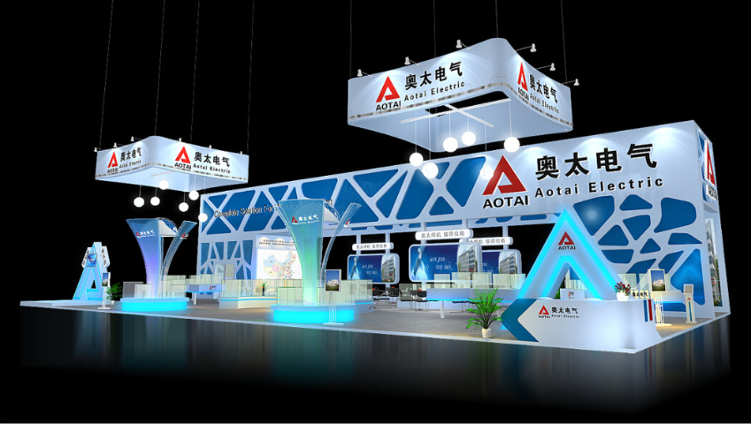 重慶電子展展廳設計裝潢 免費咨詢 羿鳴展覽工程供應;