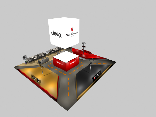 杭州美博会展厅设计装潢,展厅设计