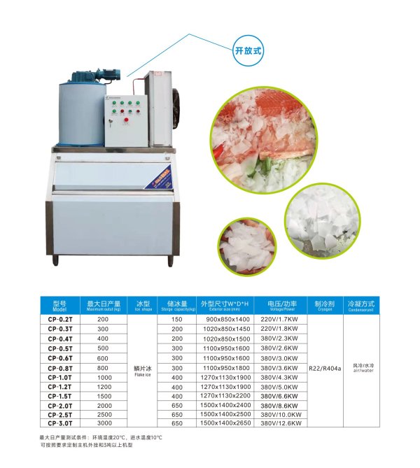 片冰機CL-0.5T敞開式