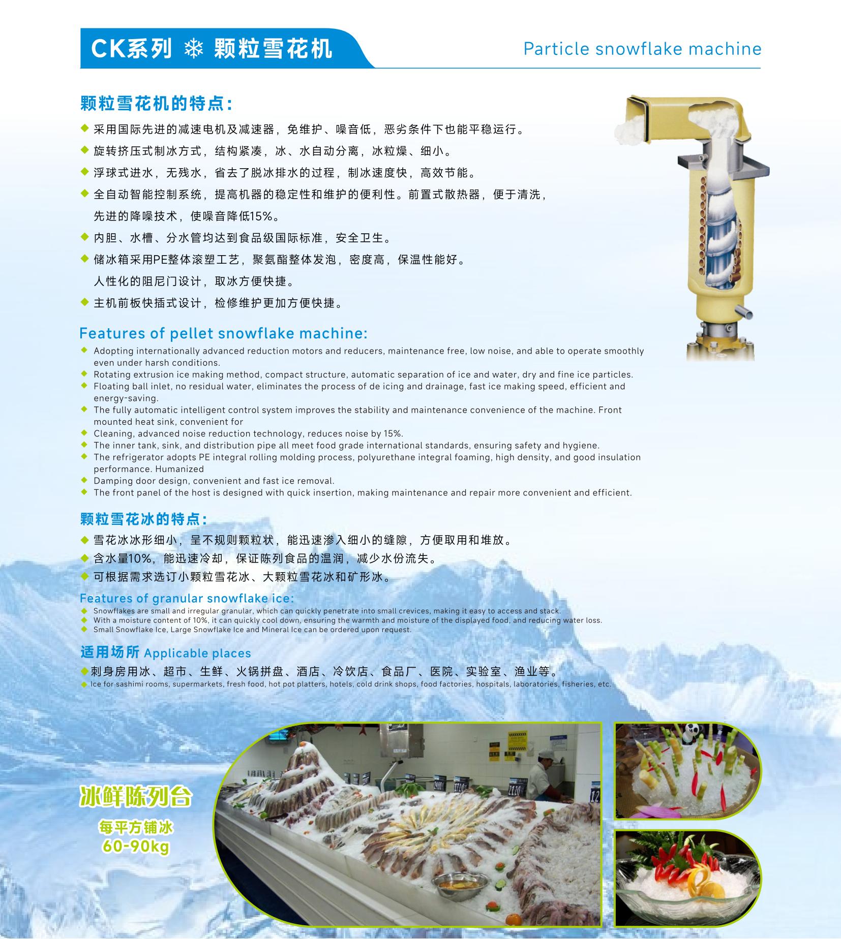 顆粒雪花機CL-380