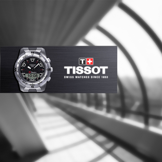 TISSOT天梭多媒體時鐘工業版