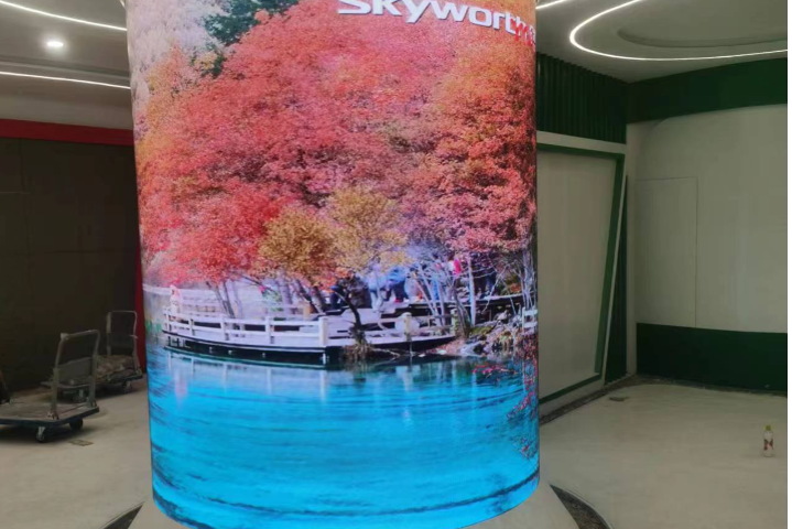 上海電子柔性LED顯示屏每平米多少錢 歡迎咨詢 上海碩百光電供應