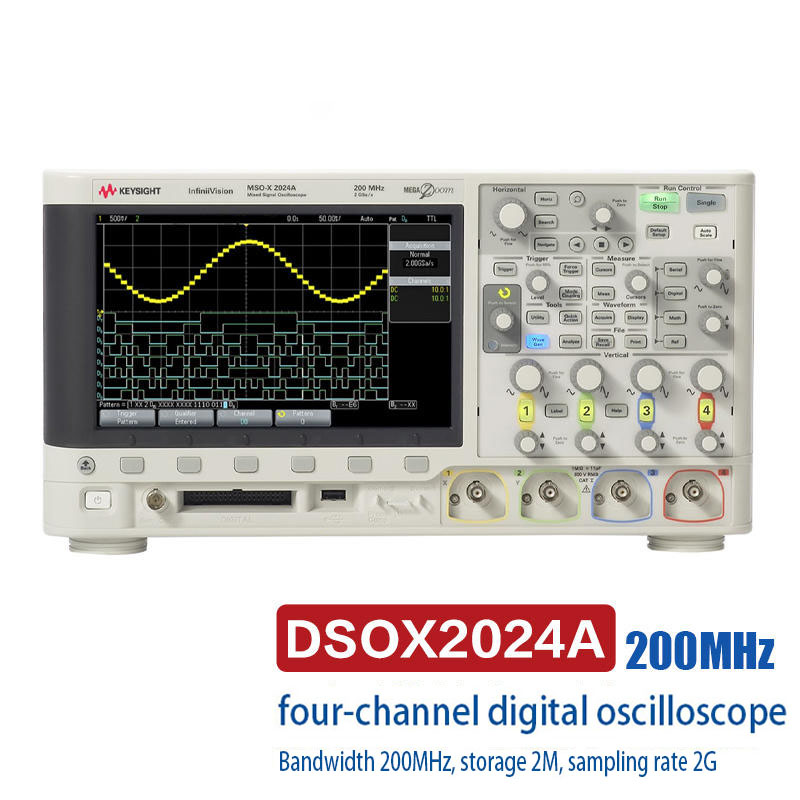 KEYSIGHT是德 DSOX2024A 數(shù)字存儲示波器