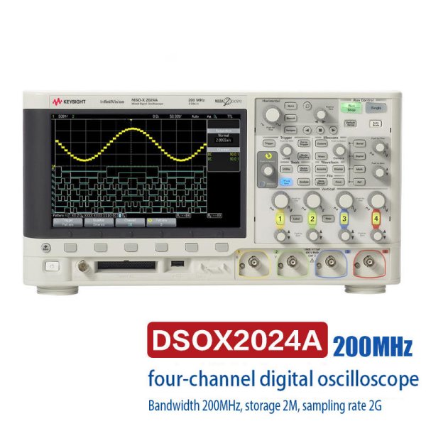 KEYSIGHT是德 DSOX2024A 數(shù)字存儲示波器