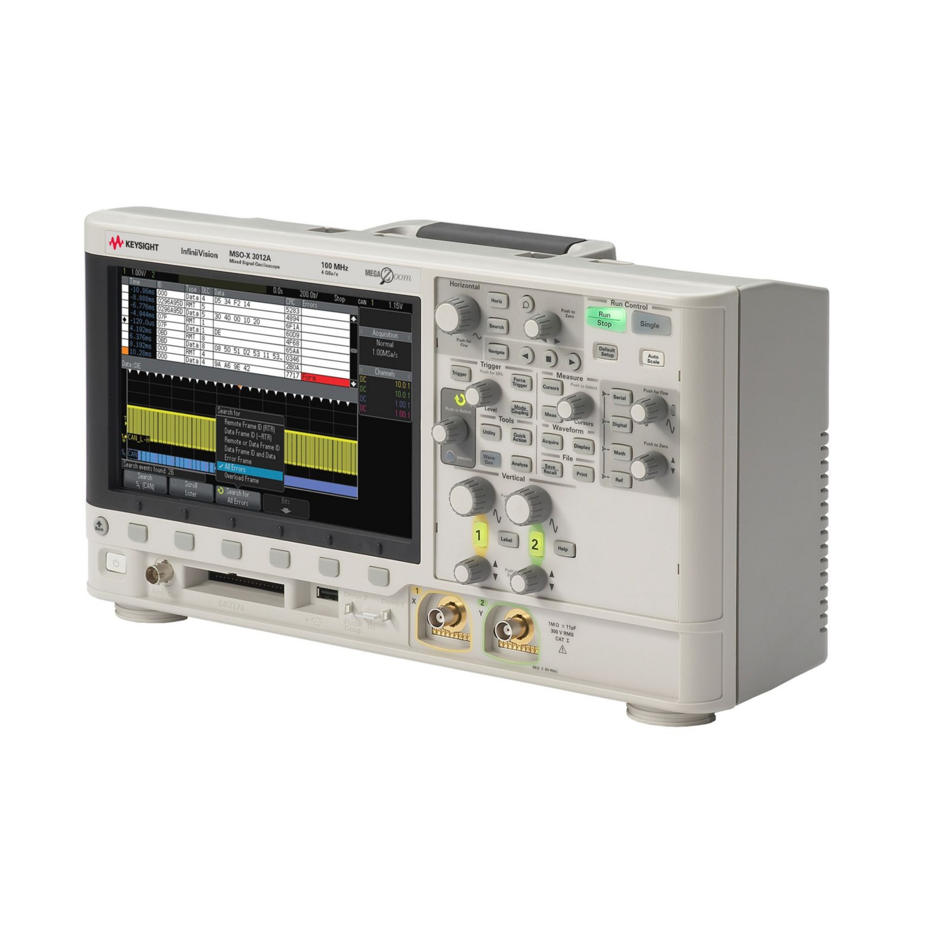 KEYSIGHT是德 MSOX3012A 混合信號示波器