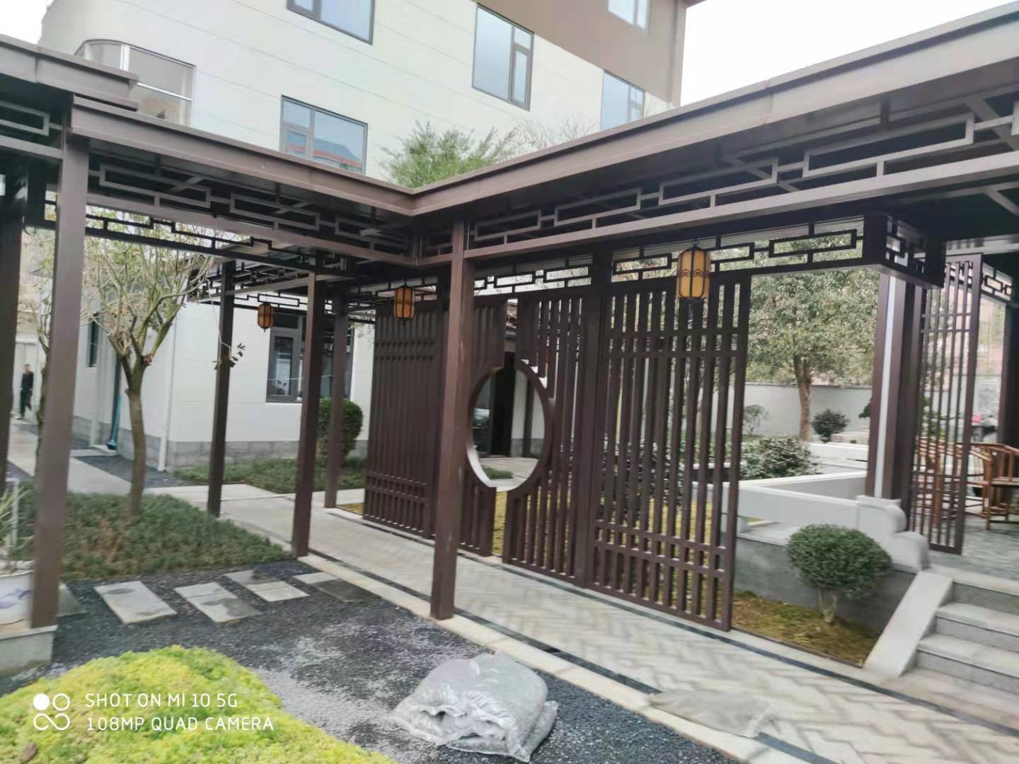 鋁合金廊架