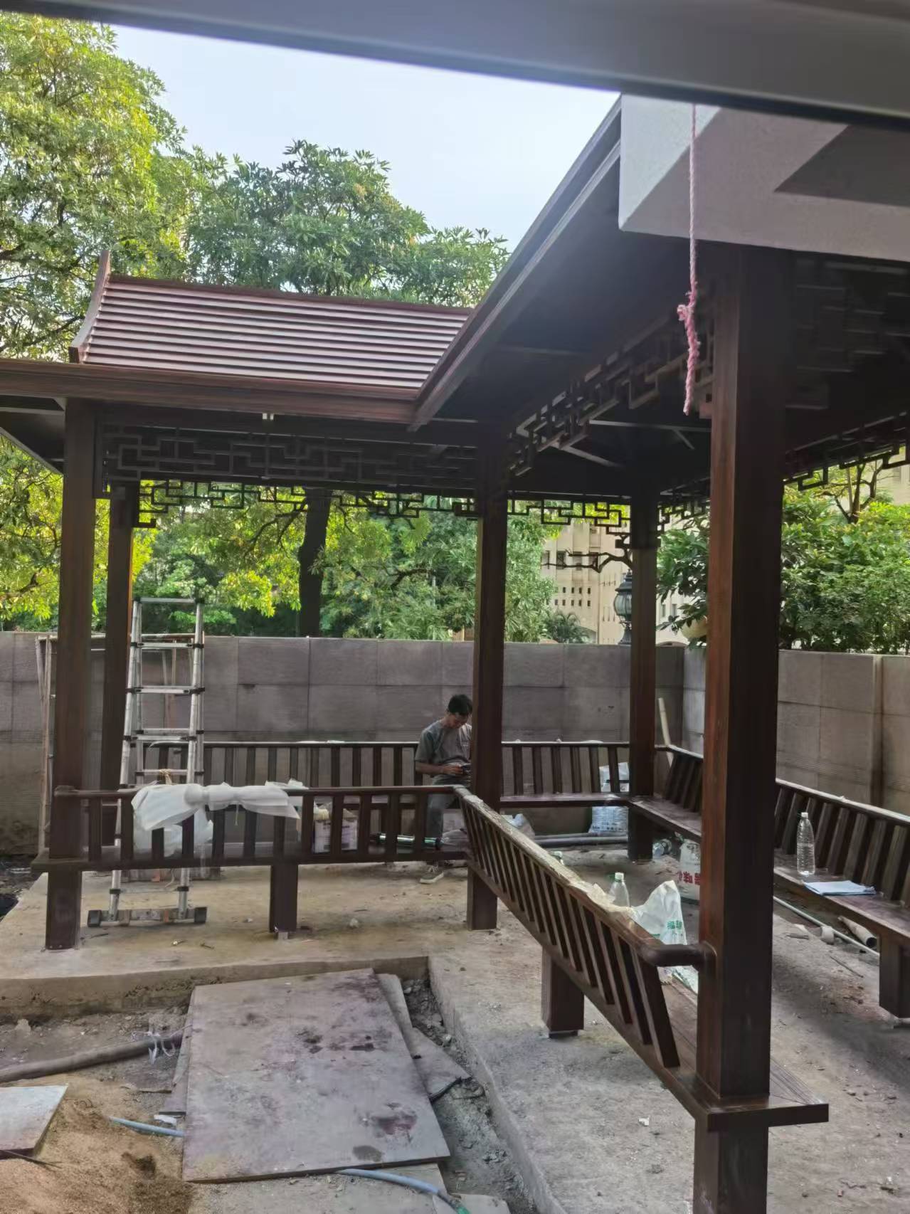 鋁合金廊架