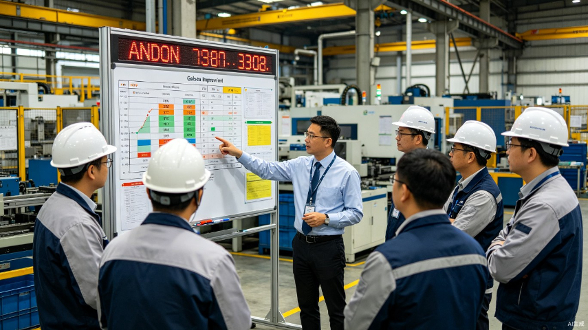 安灯系统使用,Andon安灯系统