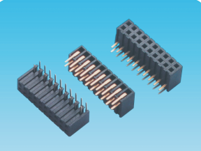 2.0mm 双排母,90度,塑高7.2mm