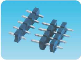 5.08mm 排针,单排,180度,单塑,多塑