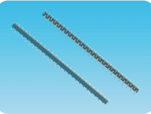 1.27mm,0.40SQPin Header,Single Row,SMT