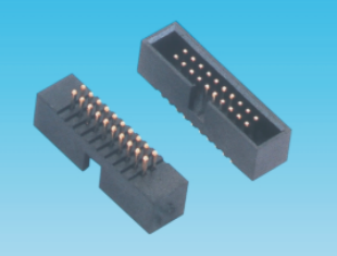 1.27mm简易牛角,180度,塑高5.0mm