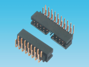 2.0mm简易牛角,90度,塑高6.4mm