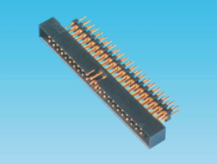 2.0mm 简易牛角,180度,塑高5.7mm,加塑胶