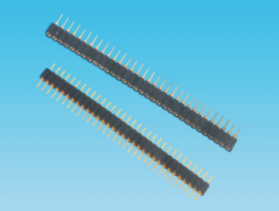 1.778mm圆针/圆孔,单排,180度 