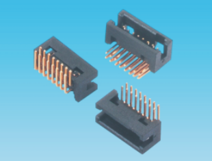 1.27mm 简易牛角,90度,塑高5.7mm