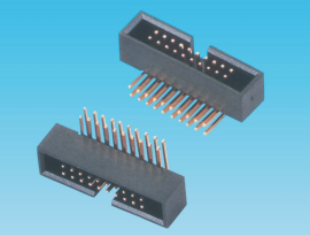 1.27mm 简易牛角.90度,塑高5.0mm