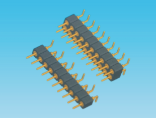 2.0mm 圆针,单/双排,SMT