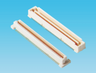0.8mm 间距板对板侧插连接器