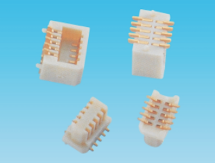 0.8mm 板对板侧插连接器