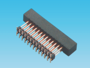 2.0mm简易牛角,SMT,塑高5.7mm,加塑胶