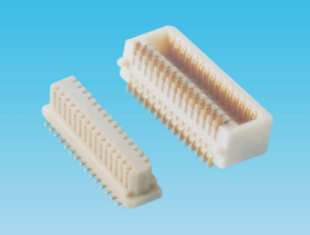 0.8mm间距板对板连接器,双面接触