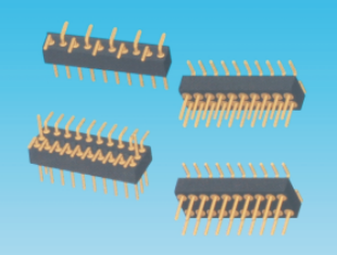1.27mm 圆针,单/双/三排,SMT