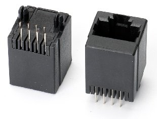 5202 1x1 8P8C 全塑黑色