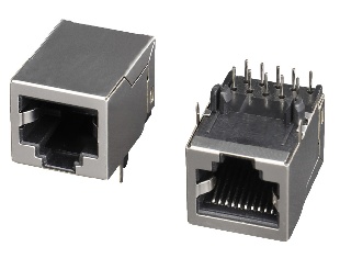 5901 1x1 8P8C 屏蔽无灯无弹 脚前