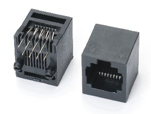 5201 8P8C 黑色无边