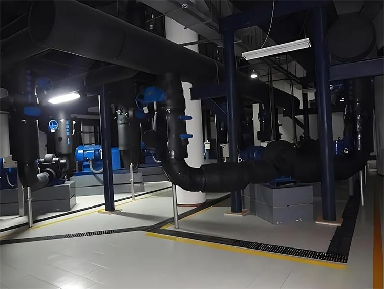 機(jī)房管道保溫隔熱工程案例