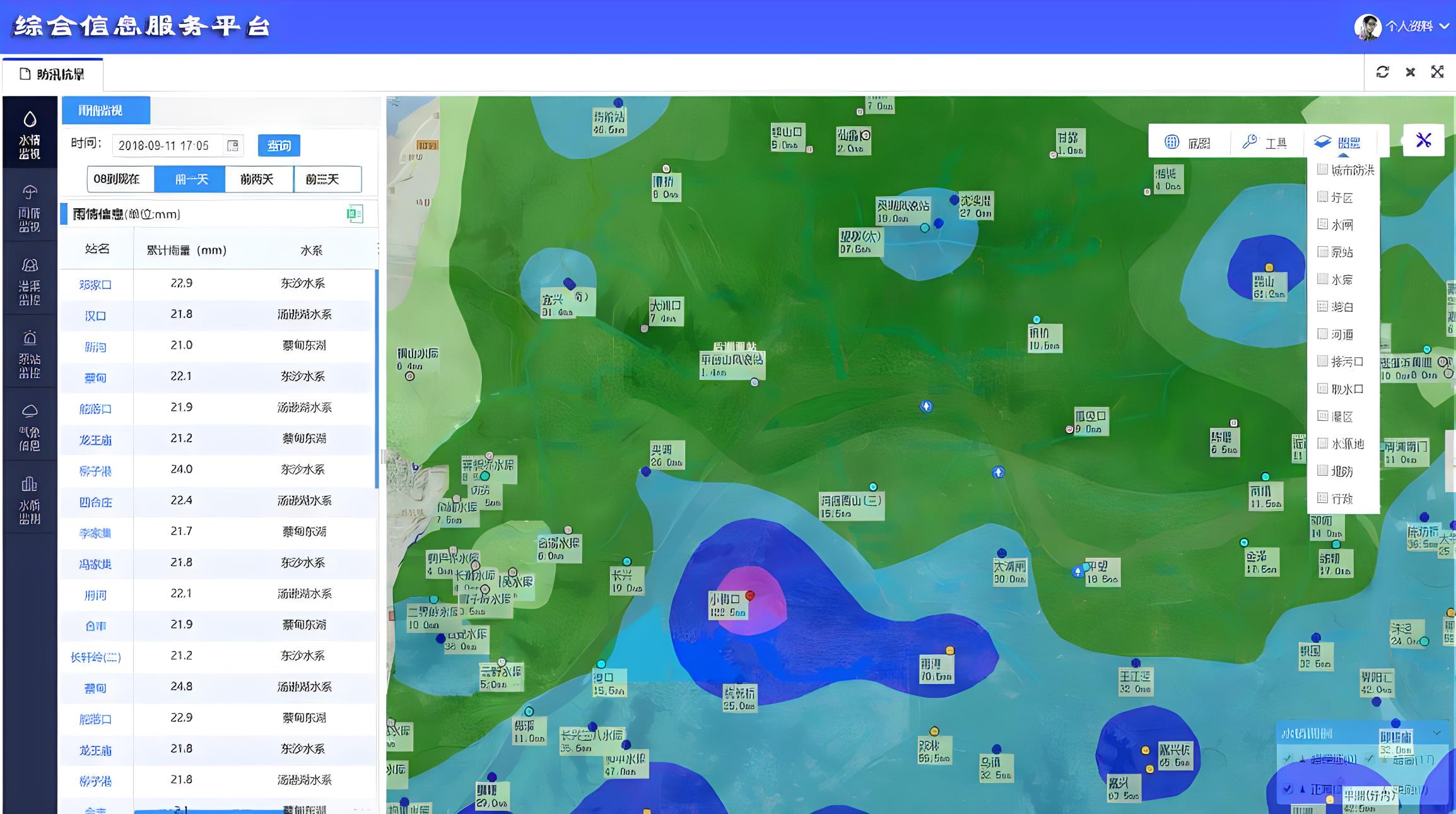 武漢市智慧泵站信息化系統平臺