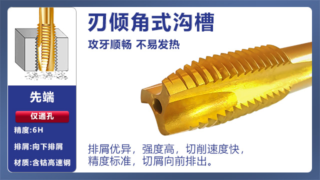 高鈷絲錐規(guī)格,絲錐