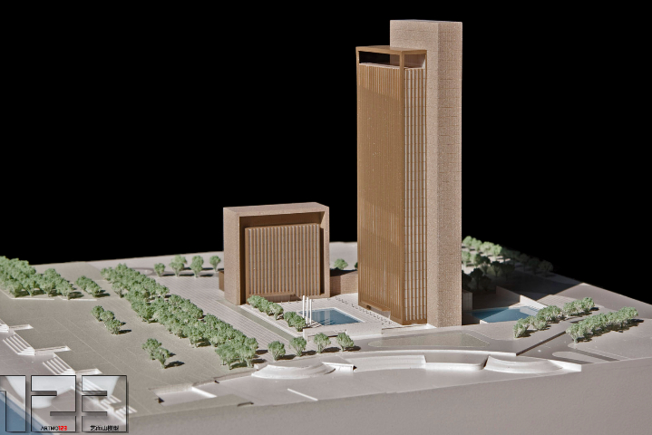 廊坊馬術(shù)中心建筑模型項目案例,建筑模型