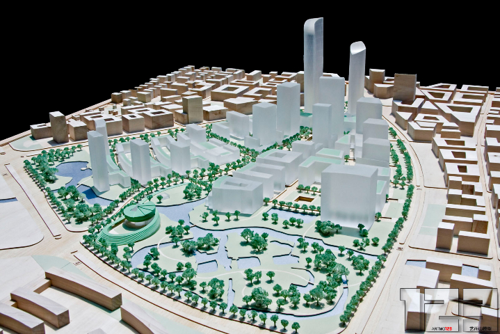 廊坊馬術(shù)中心建筑模型項目案例,建筑模型