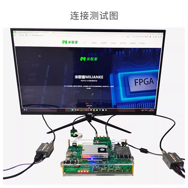 米聯(lián)客12G-SDI 4K視頻卡 FMC-VID003-SDI12G 四路雙向