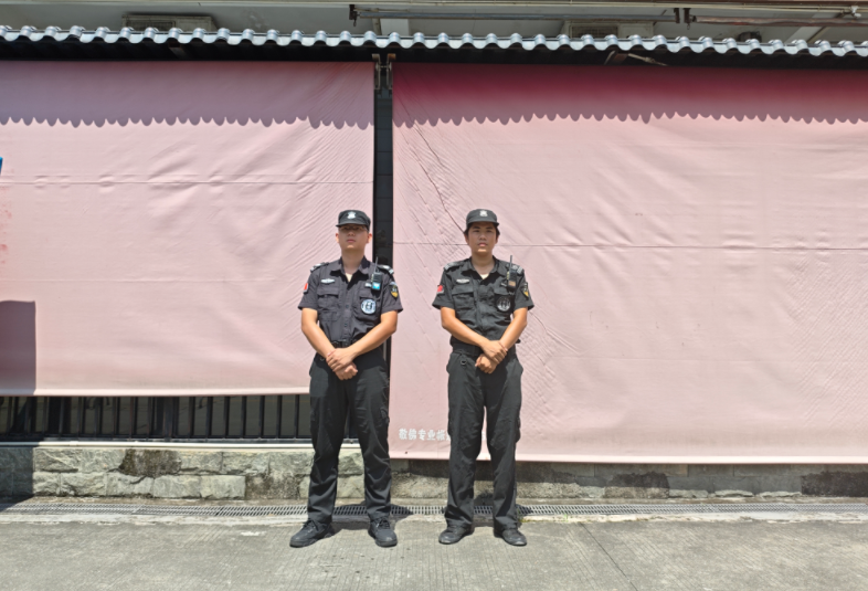 高溫下的堅守與責任-廣東華創(chuàng)保安服務