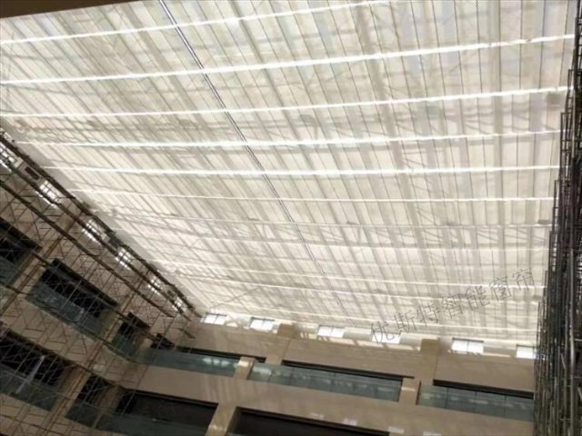 崇明区温泉酒店露台天棚帘工程承接,天棚帘