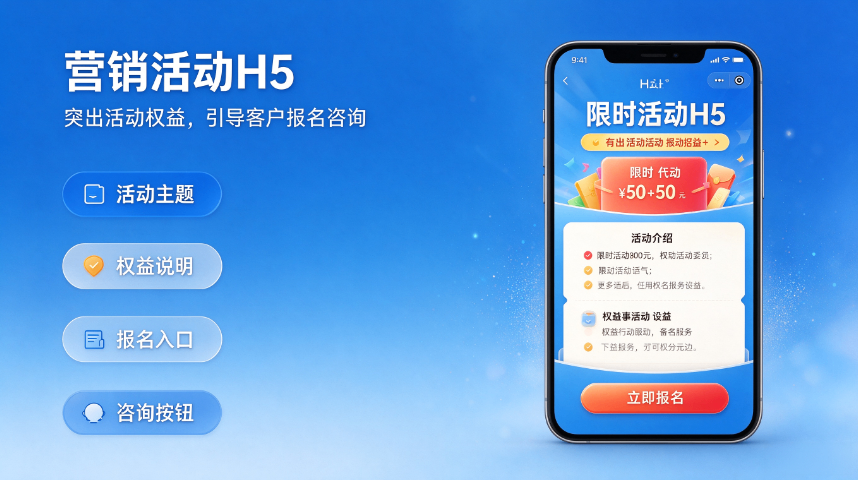 沛县品牌H5宣传页制作包括什么,H5宣传页制作