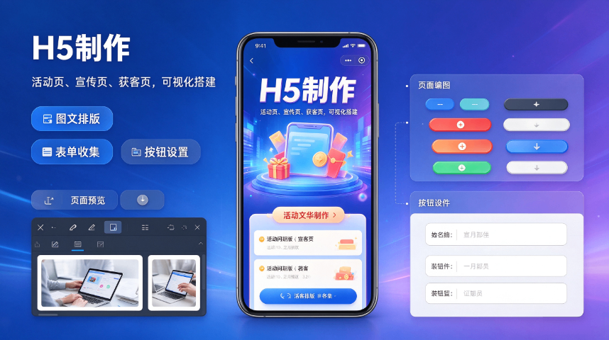 沛县品牌H5宣传页制作包括什么,H5宣传页制作