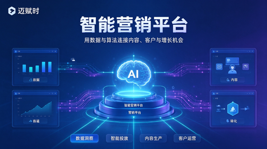 网页端 AI 营销智能平台