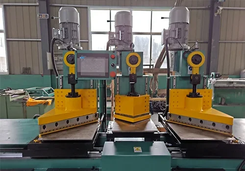 Manual Two Shearing One Punching Silicon Steel Cutting Line