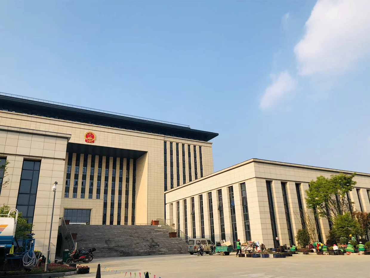 龍子湖區(qū)政府辦公大樓